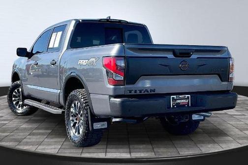 Gun Metallic 2024 Nissan Titan PRO-4X