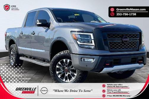 Gun Metallic 2024 Nissan Titan PRO-4X