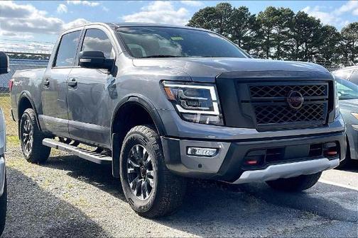 Gun Metallic 2024 Nissan Titan PRO-4X
