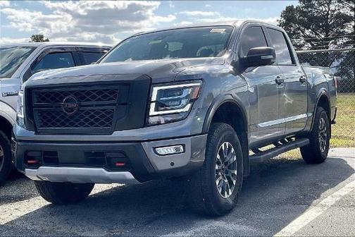 Gun Metallic 2024 Nissan Titan PRO-4X