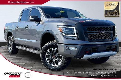 Gun Metallic 2024 Nissan Titan PRO-4X