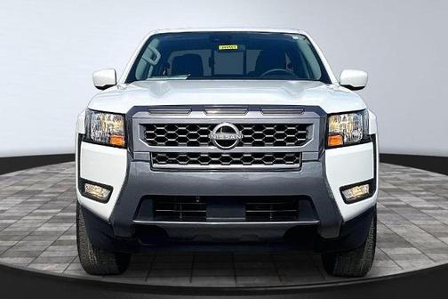 Glacier White 2025 Nissan Frontier SV