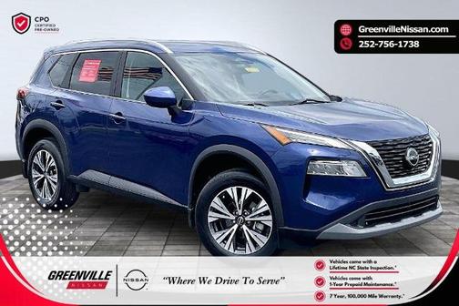 Caspian Blue 2023 Nissan Rogue SV