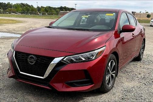 Scarlet Ember 2023 Nissan Sentra SV