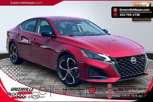 Scarlet Ember 2024 Nissan Altima 2.5 SR