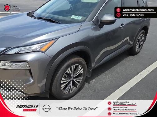 Gun Metallic 2023 Nissan Rogue SV