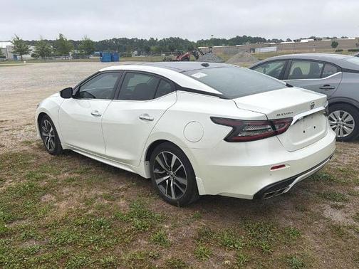 White 2020 Nissan Maxima 3.5 SL