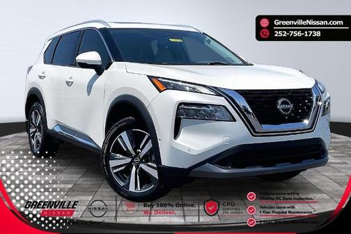 White 2023 Nissan Rogue SL