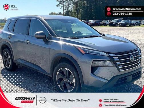 Gun Metallic 2024 Nissan Rogue SV