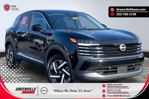 Super Black 2025 Nissan Kicks SV
