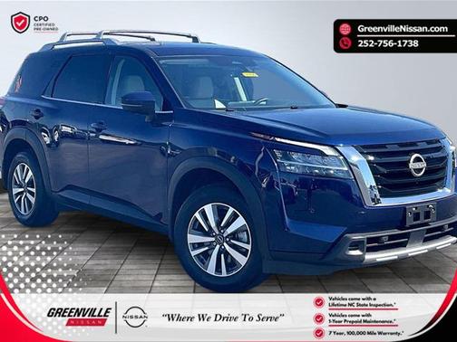 Deep Ocean Blue 2024 Nissan Pathfinder SL
