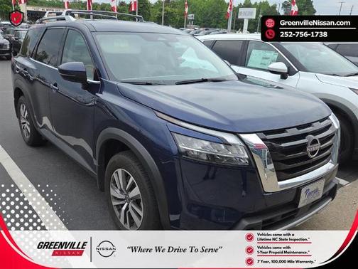 Deep Ocean Blue 2024 Nissan Pathfinder SL