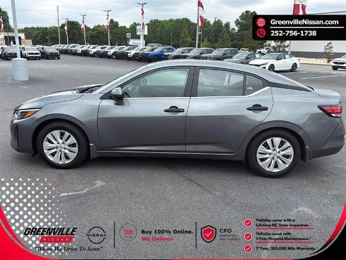 Gun Metallic 2024 Nissan Sentra S