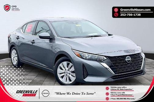 Gun Metallic 2024 Nissan Sentra S