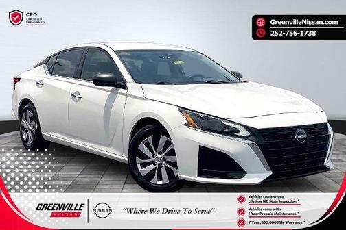 Glacier White 2025 Nissan Altima S