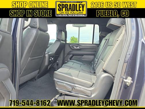 Midnight Blue Metallic 2021 GMC Yukon XL SLT