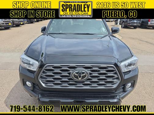 Midnight Black Metallic 2022 Toyota Tacoma TRD Off Road