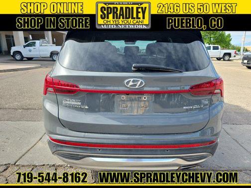 Hampton Gray 2021 Hyundai SANTA FE Limited