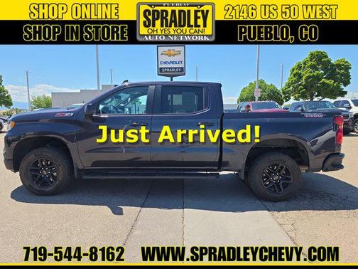 Dark Ash Metallic 2023 Chevrolet Silverado 1500 LT Trail Boss