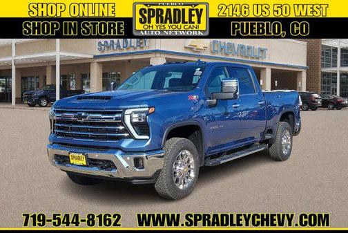 Lakeshore Blue Metallic 2026 Chevrolet Silverado 3500 LTZ Truck