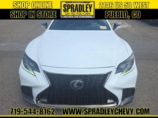 Ultra White 2018 Lexus LS 500 F Sport