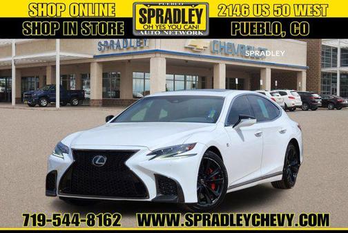 Ultra White 2018 Lexus LS 500 F Sport
