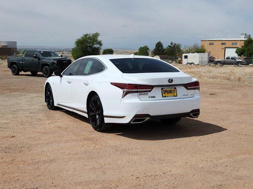 Ultra White 2018 Lexus LS 500 F Sport