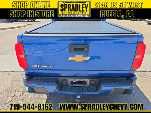 Kinetic Blue Metallic 2019 Chevrolet Colorado Z71