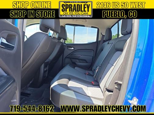 Kinetic Blue Metallic 2019 Chevrolet Colorado Z71