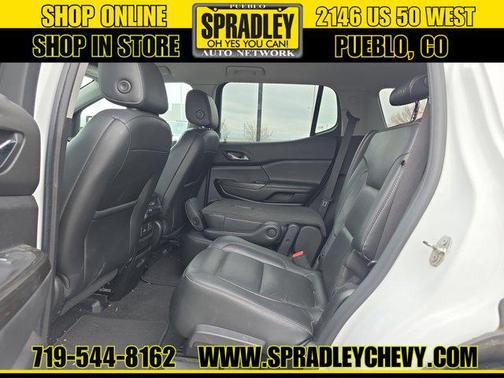 Summit White 2019 GMC Acadia SLT-1