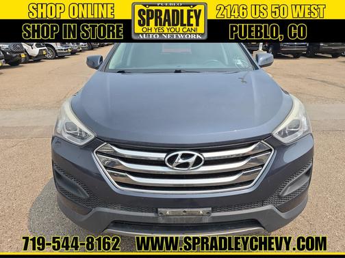 Marlin Blue 2015 Hyundai Santa Fe Sport 2.4L
