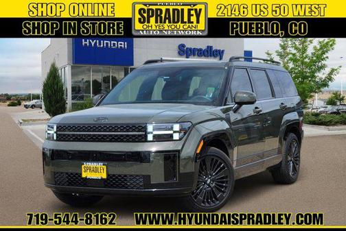 Rockwood Green 2025 Hyundai SANTA FE HEV Calligraphy