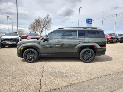 Rockwood Green 2025 Hyundai SANTA FE HEV Calligraphy