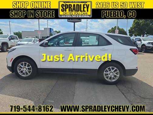 Summit White 2023 Chevrolet Equinox LS