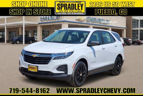 Summit White 2023 Chevrolet Equinox LS