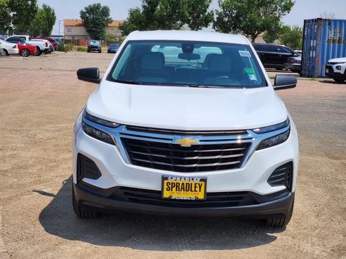Summit White 2023 Chevrolet Equinox LS