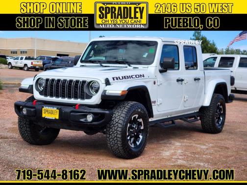Bright White Clearcoat 2026 Jeep Gladiator Rubicon