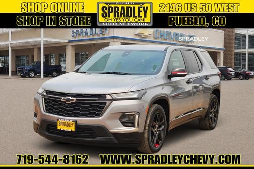 Sterling Grey Metallic 2023 Chevrolet Traverse Premier