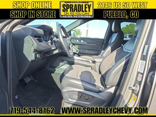 Carbonized Gray Metallic 2025 Ford Explorer ST-Line