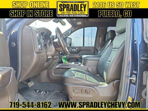 Pacific Blue Metallic 2021 GMC Sierra 3500 Denali