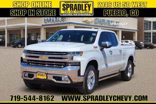 Iridescent Pearl Tricoat 2021 Chevrolet Silverado 1500 LTZ
