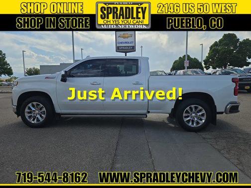 Iridescent Pearl Tricoat 2021 Chevrolet Silverado 1500 LTZ