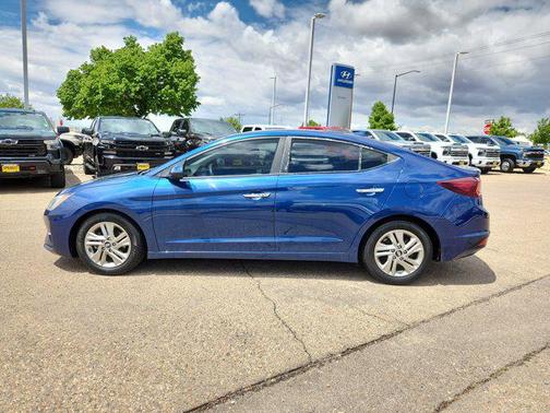Lakeside Blue 2019 Hyundai ELANTRA SEL