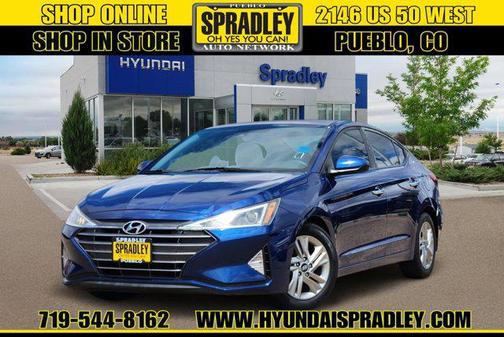 Lakeside Blue 2019 Hyundai ELANTRA SEL