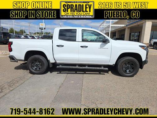 Summit White 2024 Chevrolet Colorado WT