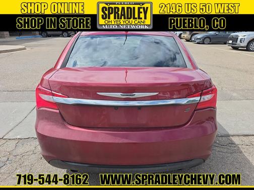 Deep Cherry Red Crystal Pearlcoat 2013 Chrysler 200 Limited