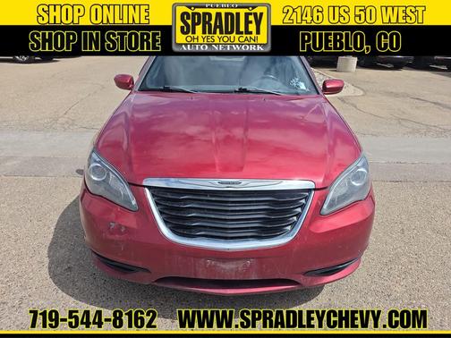 Deep Cherry Red Crystal Pearlcoat 2013 Chrysler 200 Limited