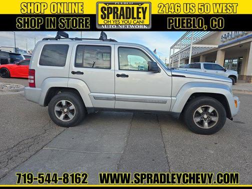 Bright Silver Metallic 2008 Jeep Liberty Sport