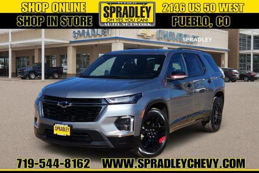 Sterling Gray Metallic 2023 Chevrolet Traverse Premier