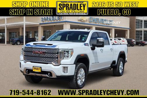 Summit White 2021 GMC Sierra 2500 Denali
